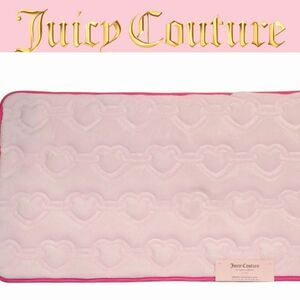 Juicy Couture Home Juicy Heart Embossed Memory Foam Bath Rug